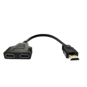 HDMI SWITCH 2 INPUTS 1 OUT + SW FULL HD 1080P 3D