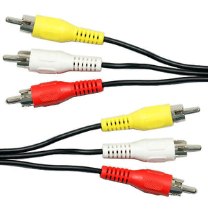 LEAD 3xRCA PLUG-3xRCA PLUG 5M FLEXICON