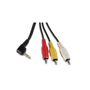 LEAD DIGITAL CAM JACK PLUG 3.5mm 3P-3 PHONO PLUGS