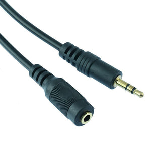 LEAD JACK PLUG 3.5MM-JACK SOCKET 3.5MM STEREO 5M