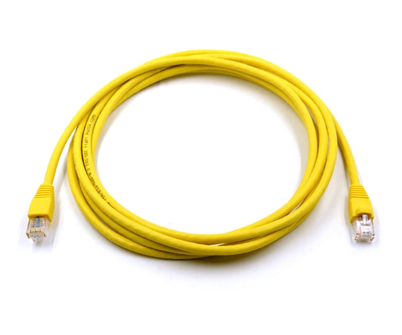 PATCHCORD UTP Cu CAT6 1.5M YELLOW LSZH FUSIO