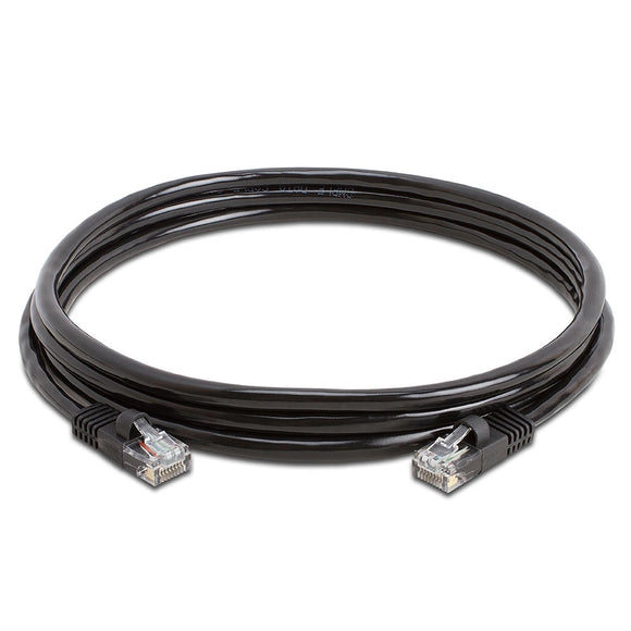 PATCHCORD UTP Cu CAT5e 1M BLACK FUSION