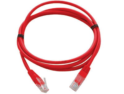 PATCHCORD UTP Cu CAT5e CROSSED 1M RED FUSIO