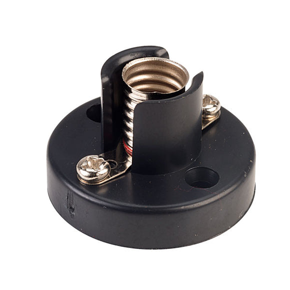 BULB HOLDER E10 BLACK