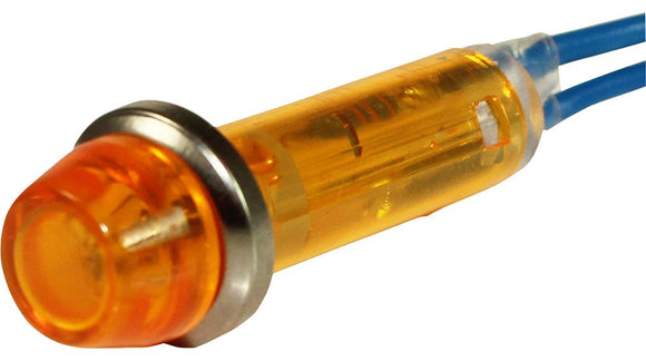 NEON INDICATOR 240V AMBER