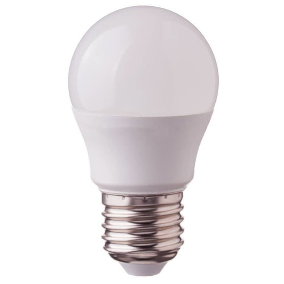 LED LAMP GOLFBALL 6W = 42W E27 2700K WARM WHITE
