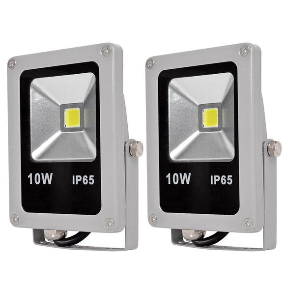 LED FLOOD LIGHT FLAT 10W IP65 WHITE