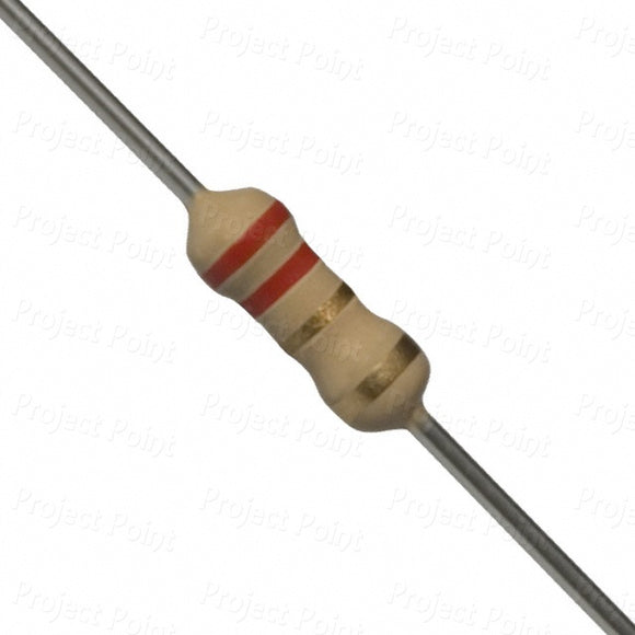 RESISTOR 0.25W 2.2 OHM CARBONFILM