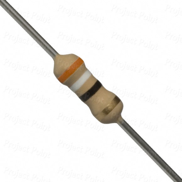 RESISTOR 0.25W 39 OHM CARBONFILM