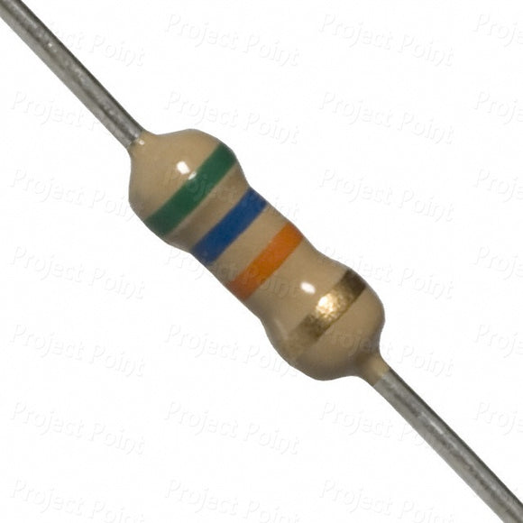 RESISTOR 0.25W  56K OHM CARBONFILM