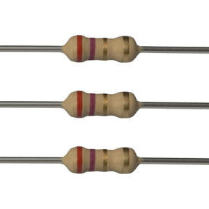 RESISTOR  0.5W  2.7 OHM METALFILM