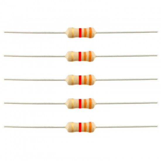 RESISTOR  0.5W  3.3 OHM METALFILM