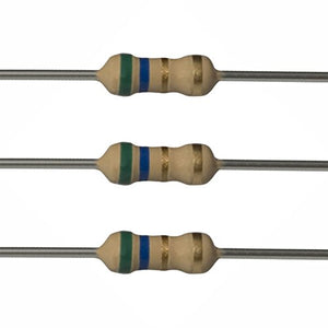 RESISTOR  0.5W  5.6 OHM METALFILM