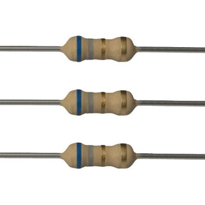 RESISTOR  0.5W  6.8 OHM METALFILM