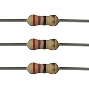 RESISTOR  0.5W   27 OHM METALFILM