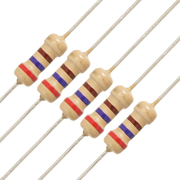 RESISTOR  0.5W  270 OHM METALFILM