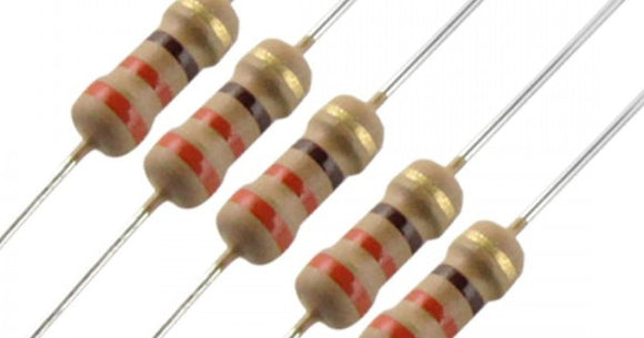 RESISTOR  0.5W  330 OHM METALFILM