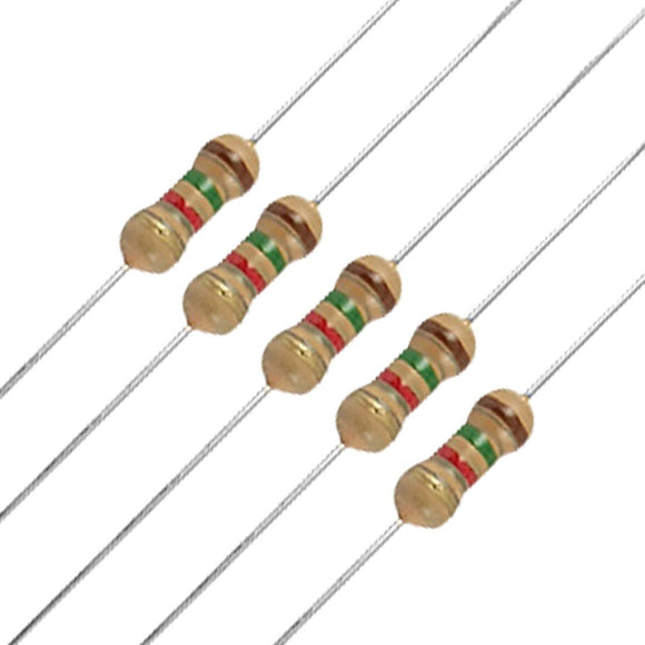 RESISTOR  0.5W  1K5 OHM METALFILM
