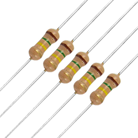 RESISTOR  0.5W 150K OHM METALFILM