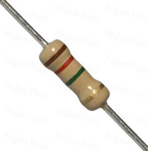 RESISTOR  0.5W  1M2 OHM METALFILM