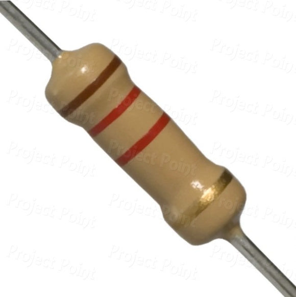 RESISTOR    1W  1K2 OHM METALFILM