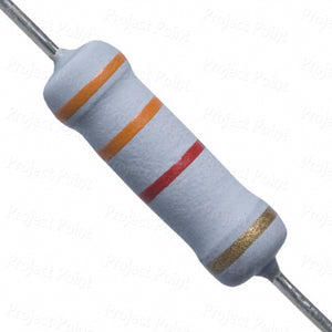 RESISTOR    1W  3K3 OHM METALFILM