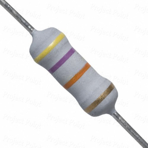 RESISTOR    1W  47K OHM METALFILM