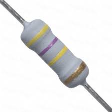 RESISTOR    1W 470K OHM METALFILM