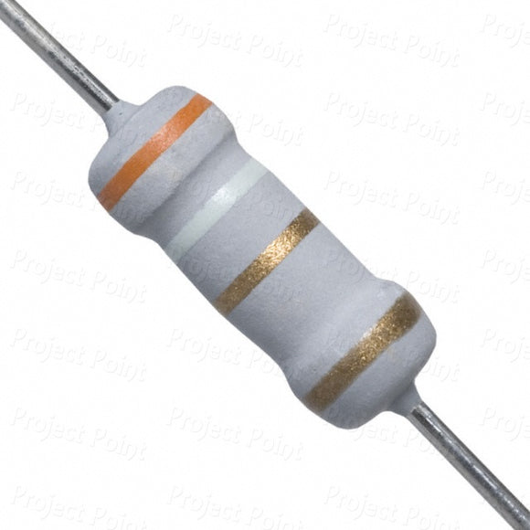 RESISTOR    1W  3M9 OHM METALFILM