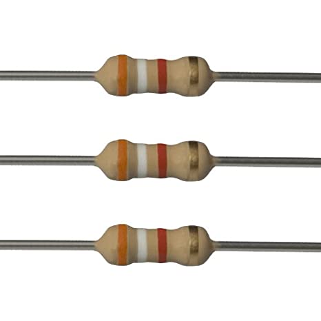 RESISTOR    2W  3K9 OHM METALFILM