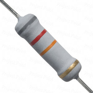 RESISTOR    2W  82K OHM METALFILM