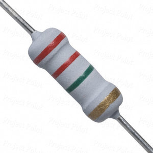 RESISTOR    2W  1M2 OHM METALFILM