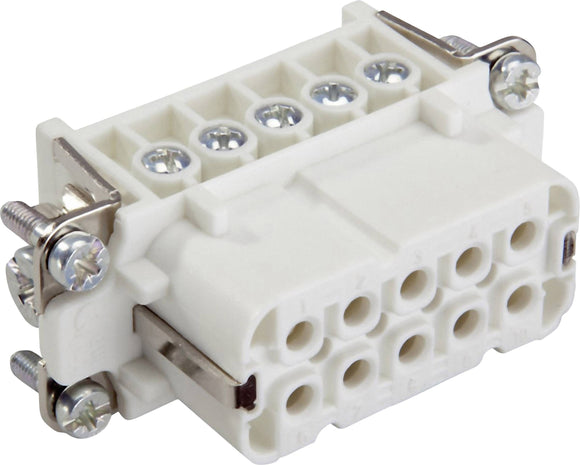 INDUSTRIAL CONNECTOR 10 POLE SOCKET H-A10BS EPIC