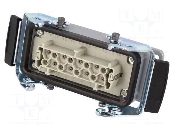 INDUSTRIAL CONNECTOR 16 POLE SOCKET H-BE 16BS EPIC