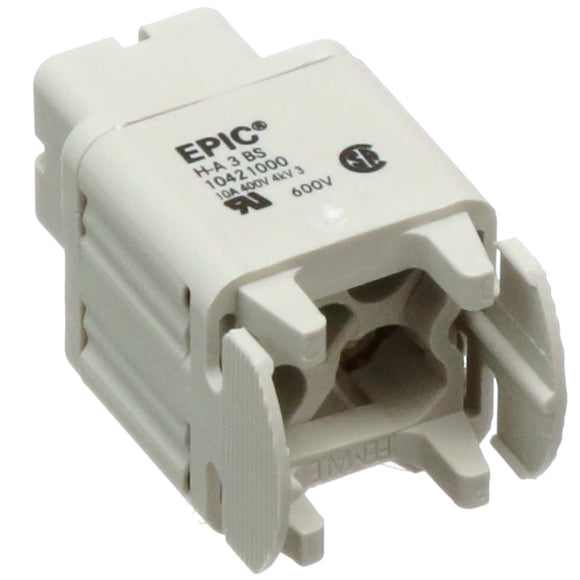 INDUSTRIAL CONNECTOR 4 POLE SOCKET H-A3BS EPIC