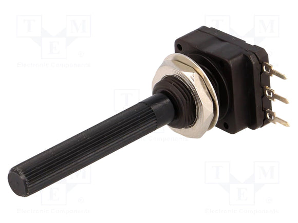 POT CARBON 47K  OHM LOG 0.25W