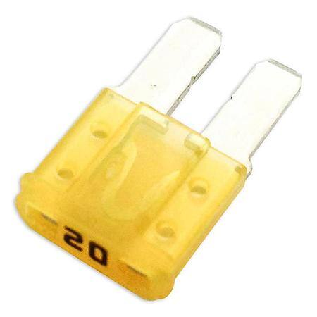 FUSE MICRO BLADE 20AMP 32V DC YELLOW