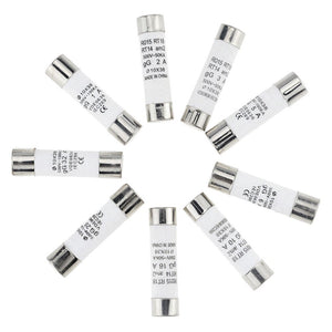 FUSES QUICK BLOW 10x38mm gG 8A 500V OMEGA