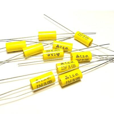 CAPACITOR POLYESTER 2200PF 630V AXIAL