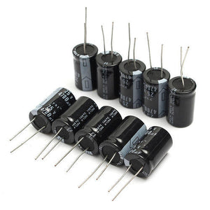 CAPACITOR ELECTROLYTIC 220UF  25V VERT 105''