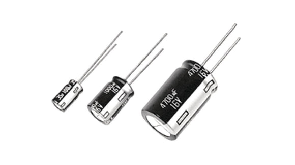 CAPACITOR ELECTROLYTIC 470UF 50V VERT 105''