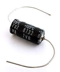 CAPACITOR ELECTROLYTIC 22UF  63V AXIAL
