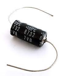 CAPACITOR ELECTROLYTIC 22UF 100V VERT.