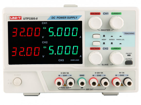 POWER SUPPLY 3 CHANNEL DC 0-30V 0-5A Mkc