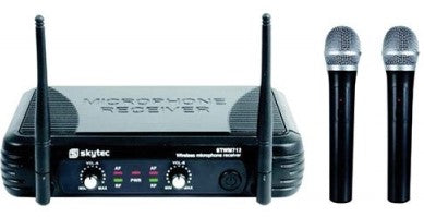 Microfono Dinamico Skytec 173126 - 600 Ohm, Con Cavo 3m E Jack 6.3mm, Per Karaoke - Foto 9