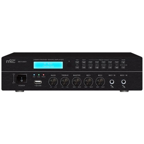 AMPLIFER PA 120W 70-100V 4-16OHM FM DAB+ USB B/TOO