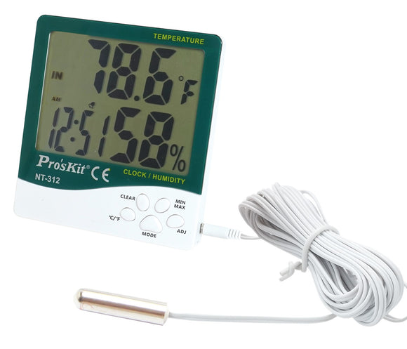 DIGITAL THERMOMETER AND HUMIDITY METER
