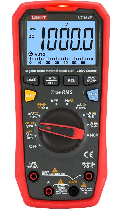 DIGITAL MULTIMETER UT161E TRUE RMS UNI-T