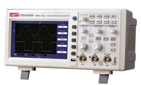 OSCILLOSCOPE DIGITAL STOR 100MhZ UTD2102CEX+ UNI-T